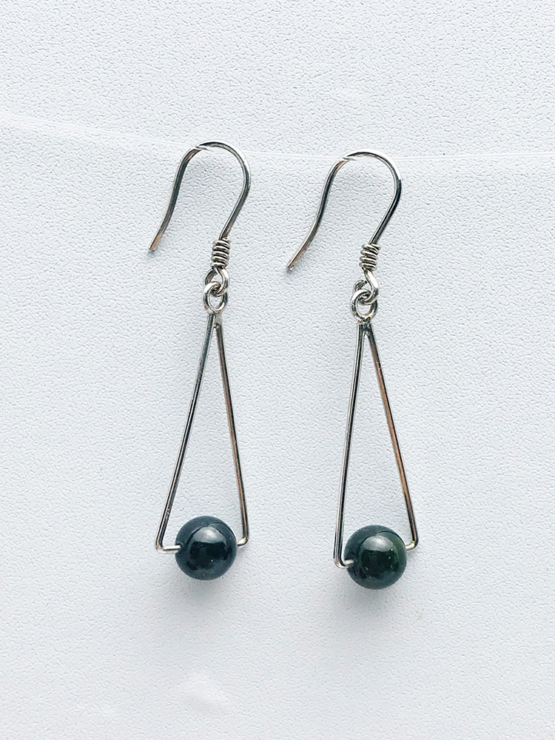 Black tourmaline earrings for girls black tourmaline dangle earrings raw black tourmaline earrings