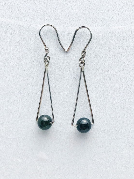 Black tourmaline earrings for girls black tourmaline dangle earrings raw black tourmaline earrings