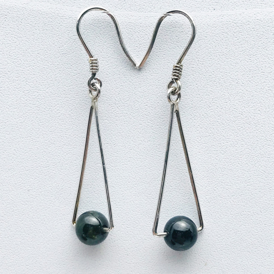 Black tourmaline earrings for girls black tourmaline dangle earrings raw black tourmaline earrings