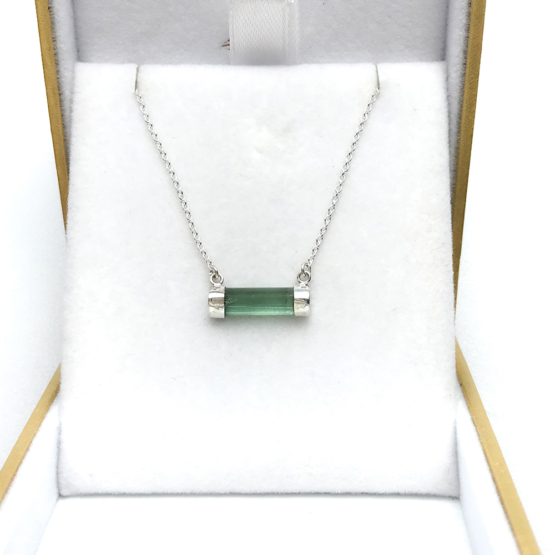 green tourmaline necklace