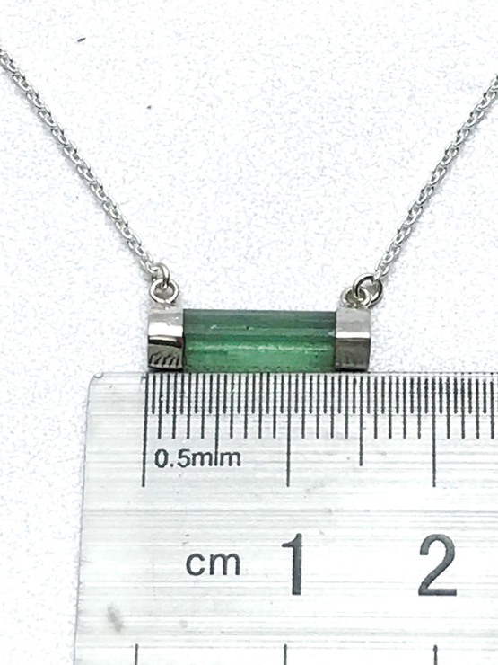 green tourmaline necklace