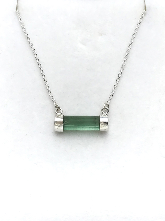 green tourmaline necklace