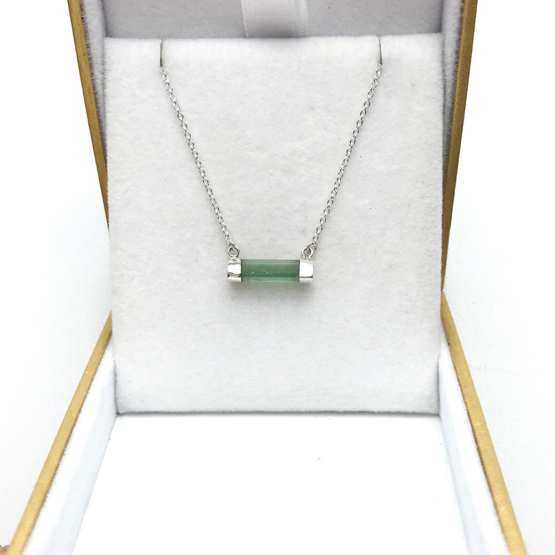 green tourmaline necklace