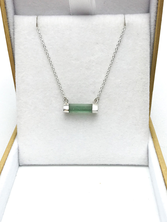 green tourmaline necklace