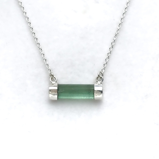 green tourmaline necklace