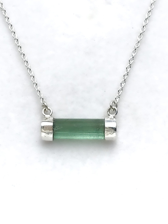 green tourmaline necklace