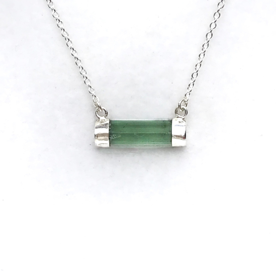 green tourmaline necklace