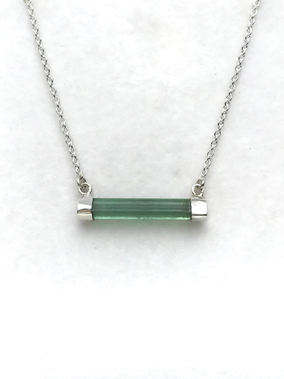 green tourmaline necklace