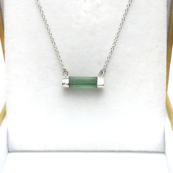 green tourmaline necklace