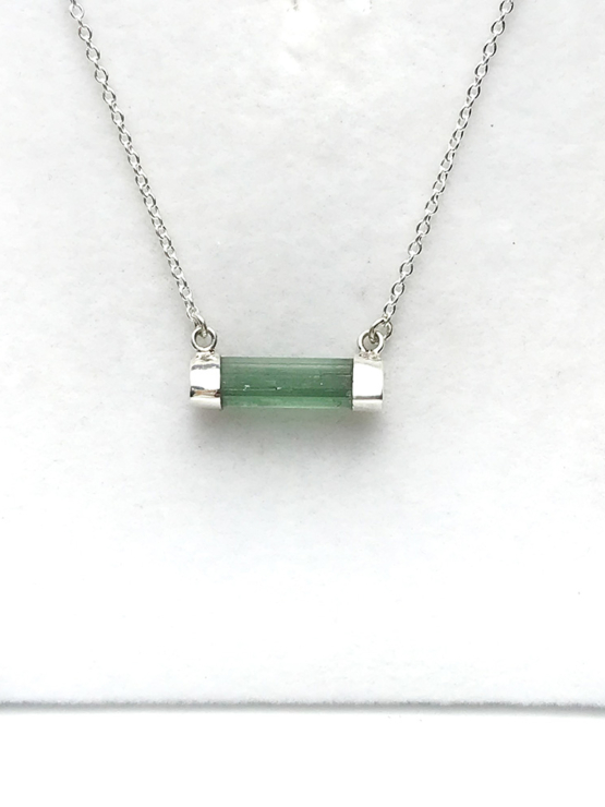 green tourmaline necklace