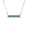 GREEN Tourmaline necklace for girls