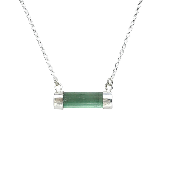 green tourmaline necklace