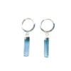 Aquamarine drop earrings for girls