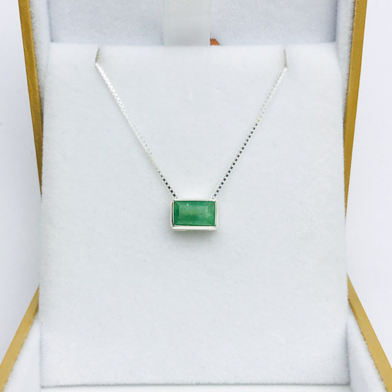 green tourmaline pendant for women-Fine green tourmaline pendant-Faceted green tourmaline pendant