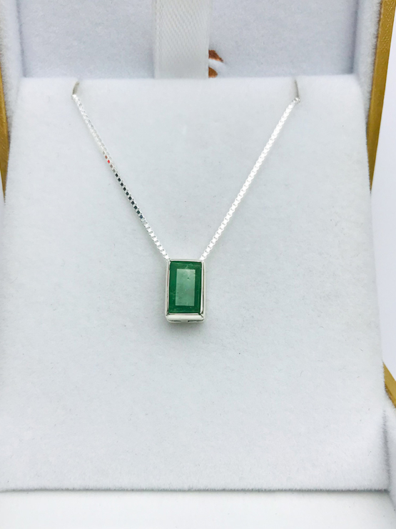 green tourmaline pendant for women-Fine green tourmaline pendant-Faceted green tourmaline pendant