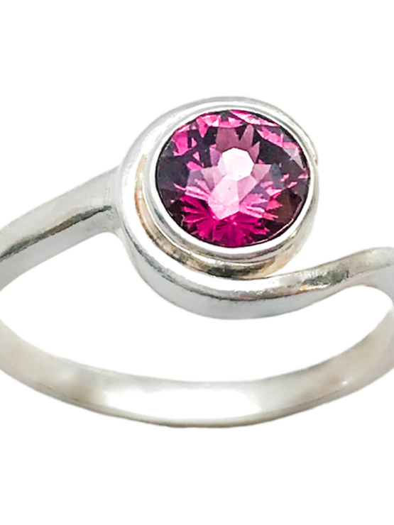 rhodolite garnet ring