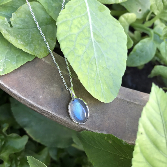 High quality labradorite pendant for girl