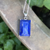 Lapis pendant necklace