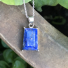 Lapis pendant necklace