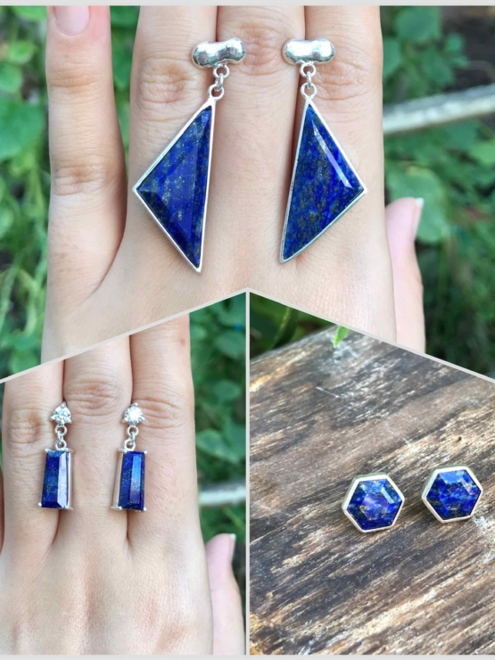 Lapis earrings