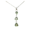 Combined watermelon tourmaline pendant sterling silver watermelon tourmaline pendant