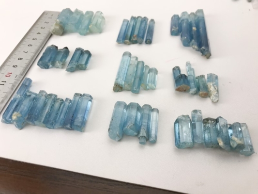 Aquamarine speciemen from Vietnam