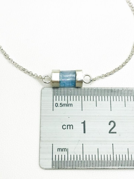Dainty aquamarine bracelet for girls