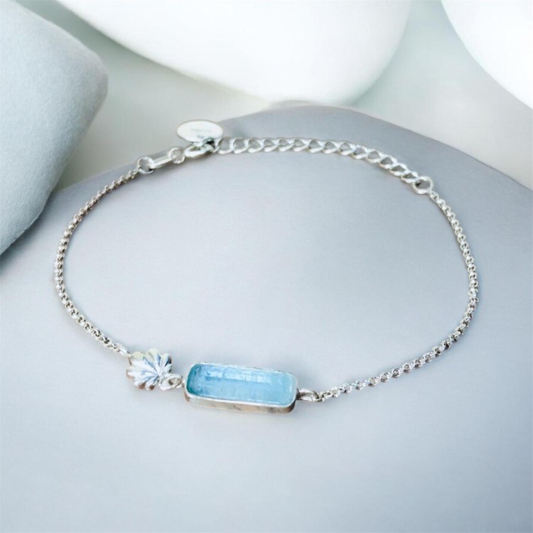 Aquamarine bracelet for girls Rose cut aquamarine bracelet natural aquamarine bracelet March birthstone bracelet Aquamarine bracelet for girls Rose cut aquamarine bracelet natural aquamarine bracelet March birthstone bracelet