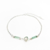 Dainty watermelon tourmaline bracelet for girls-natural watermelon tourmaline bracelet-tiny watermelon tourmaline bracelet for women (9)