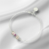 High quality watermelon tourmaline bracelet sterling silver watermelon tourmaline bracelet