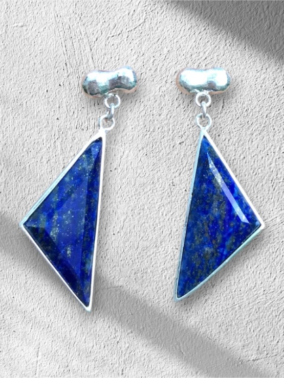 Lapis earrings