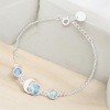 Moonstone bracelet sterling silver moonstone bracelet for girls