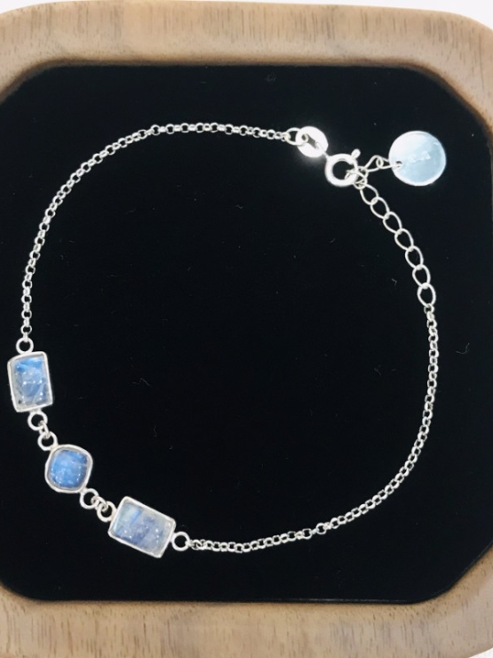 Moonstone bracelet sterling silver moonstone bracelet for girls