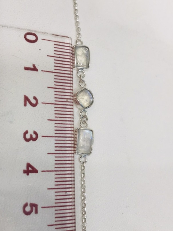 Moonstone bracelet sterling silver moonstone bracelet for girls