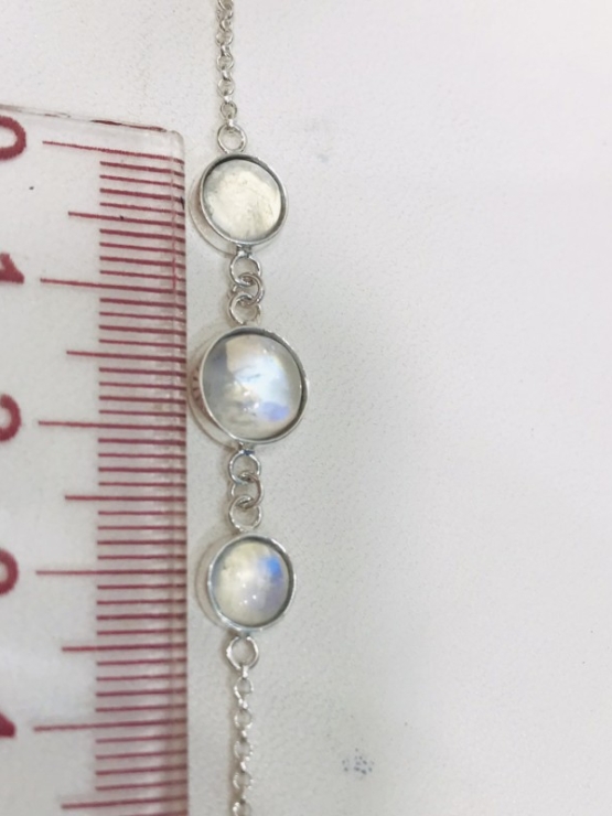 Moonstone bracelet sterling silver moonstone bracelet for girls