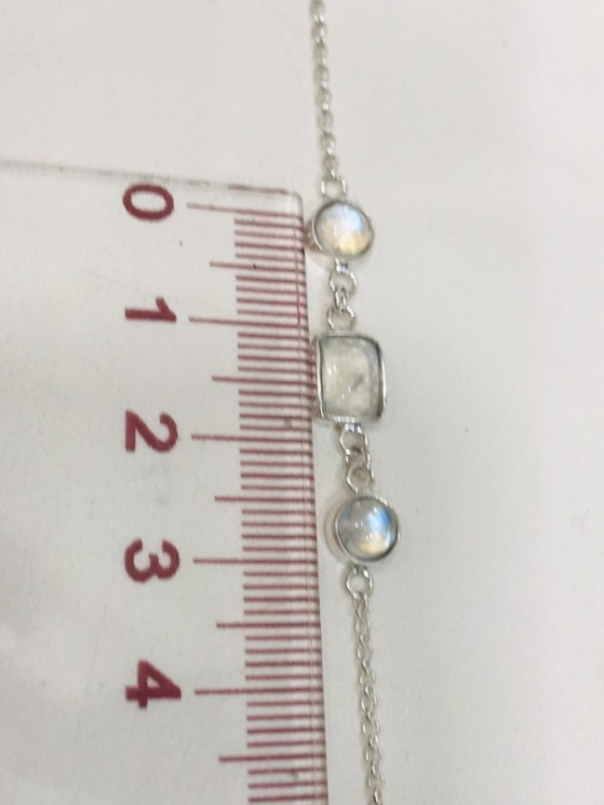 Moonstone bracelet sterling silver moonstone bracelet for girls