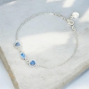 Moonstone bracelet sterling silver moonstone bracelet for girls